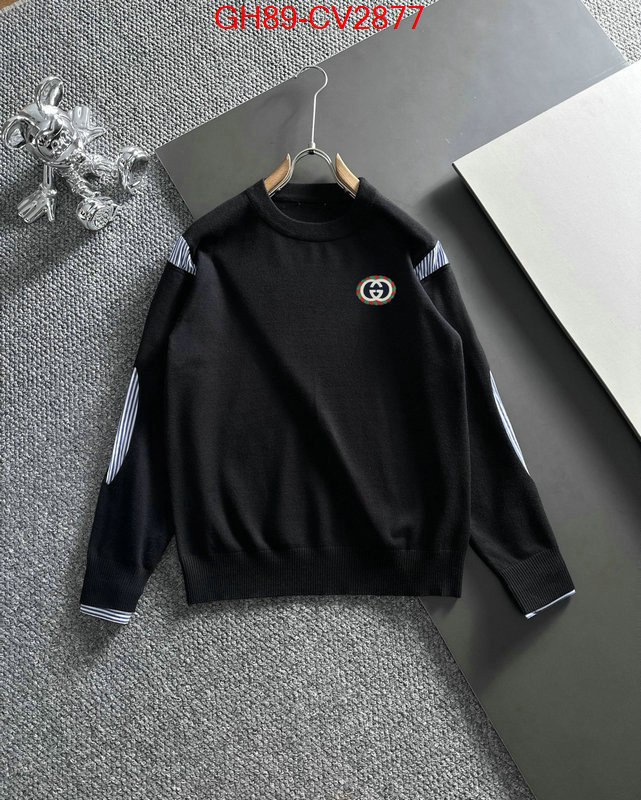 Clothing-Gucci buy luxury 2024 ID: CV2877 $: 89USD