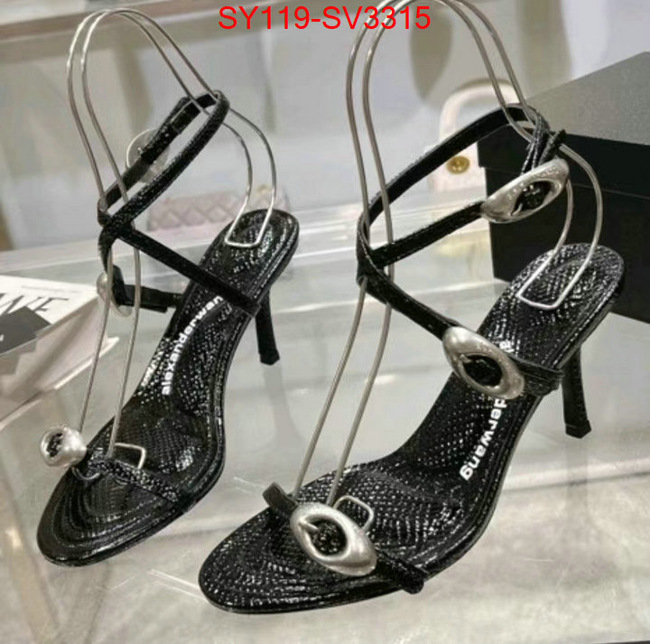 Women Shoes-Alexander Wang designer replica ID: SV3315 $: 119USD