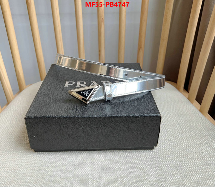 Belts-Prada 7 star quality designer replica ID: PB4747 $: 55USD