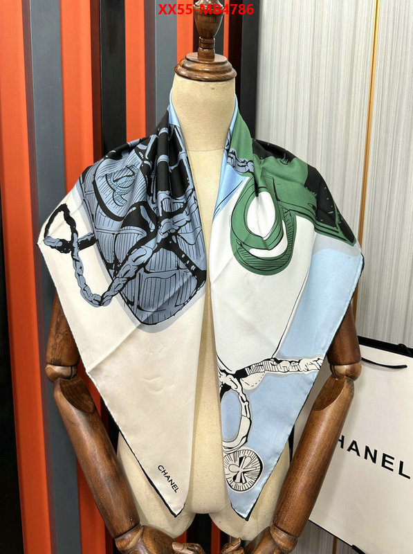 Scarf-Chanel cheap high quality replica ID: MB4786 $: 55USD