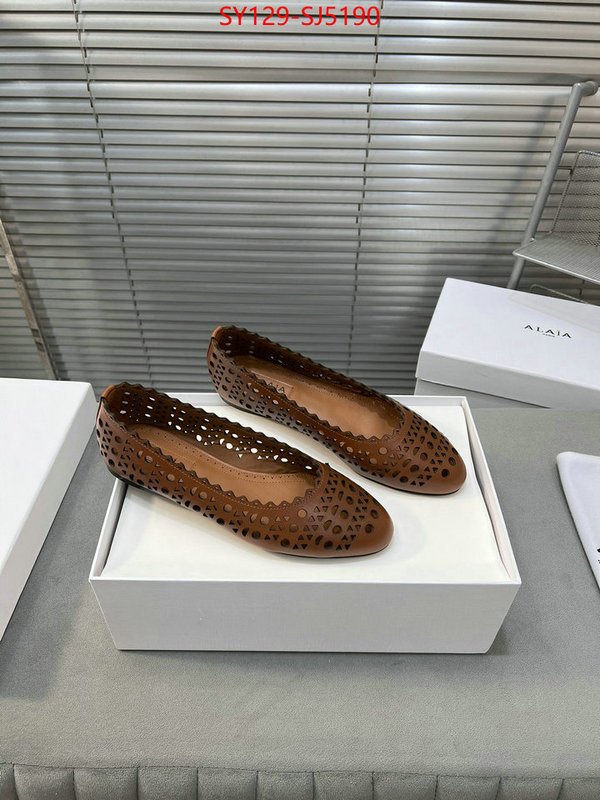 Women Shoes-ALAIA fake cheap best online ID: SJ5190 $: 129USD