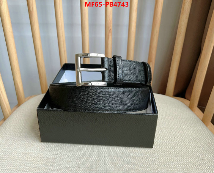 Belts-Prada luxury ID: PB4743 $: 65USD