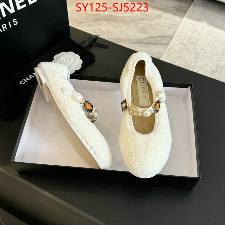 Women Shoes-Chanel where to buy replicas ID: SJ5223 $: 125USD