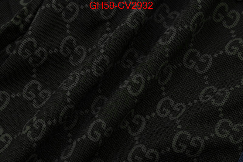 Clothing-Gucci wholesale replica shop ID: CV2932 $: 59USD