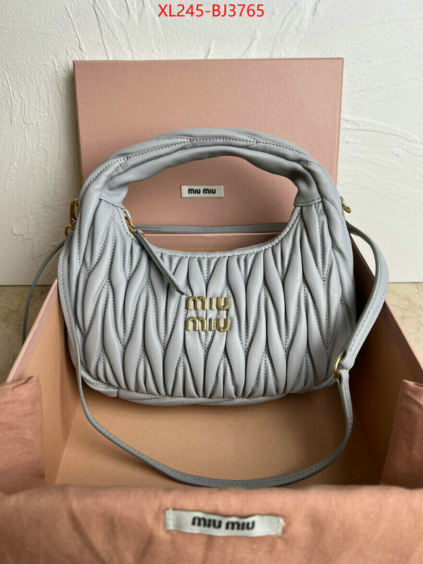 Miu Miu Bags(TOP)-Handbag- buy 1:1 ID: BJ3765 $: 245USD,