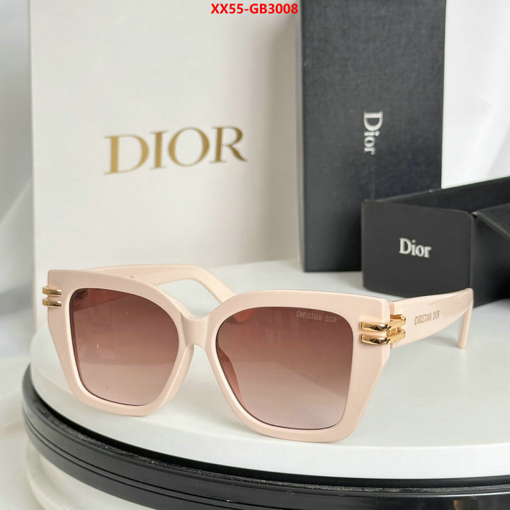 Glasses-Dior top quality designer replica ID: GB3008 $: 55USD