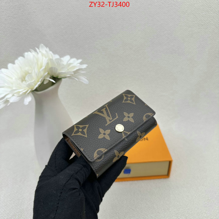 LV Bags(4A)-Wallet what ID: TJ3400 $: 32USD,