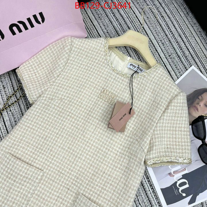 Clothing-MIU MIU perfect ID: CJ3641 $: 129USD