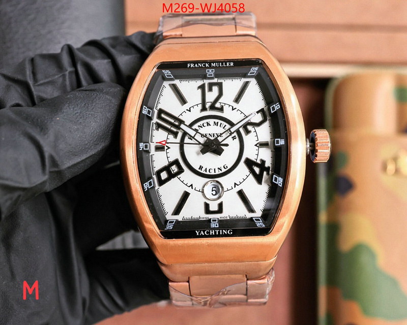 Watch(TOP)-Franck Muller high quality aaaaa replica ID: WJ4058 $: 269USD