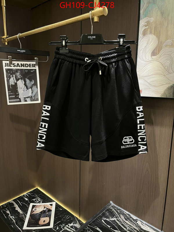 Clothing-Balenciaga mirror quality ID: CJ4278 $: 109USD