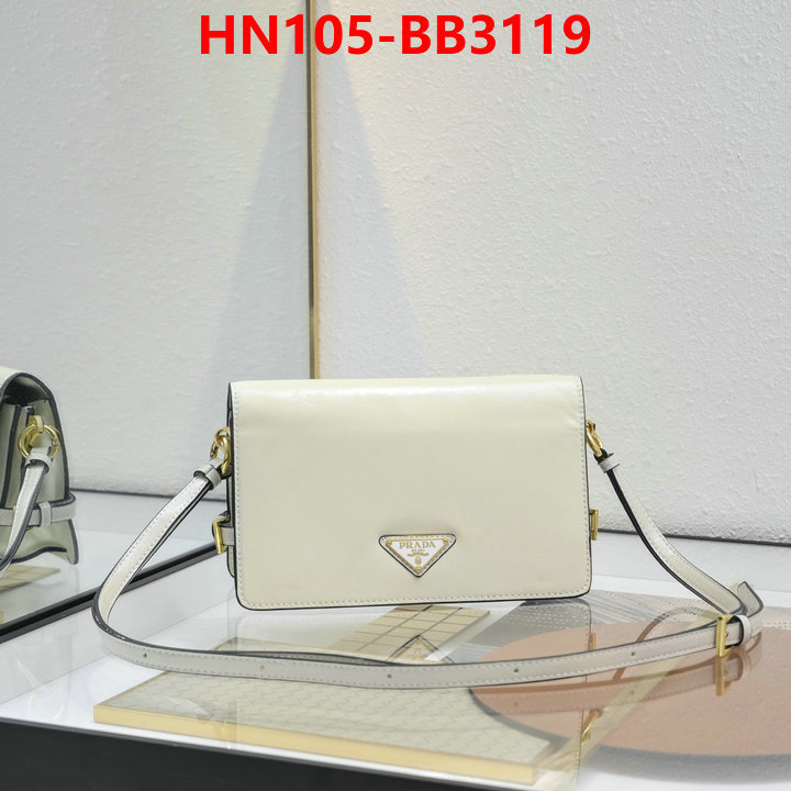 Prada Bags(4A)-Crossbody- replica aaaaa+ designer ID: BB3119 $: 105USD,