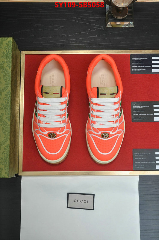 Men Shoes-Gucci how can i find replica ID: SB5058 $: 109USD