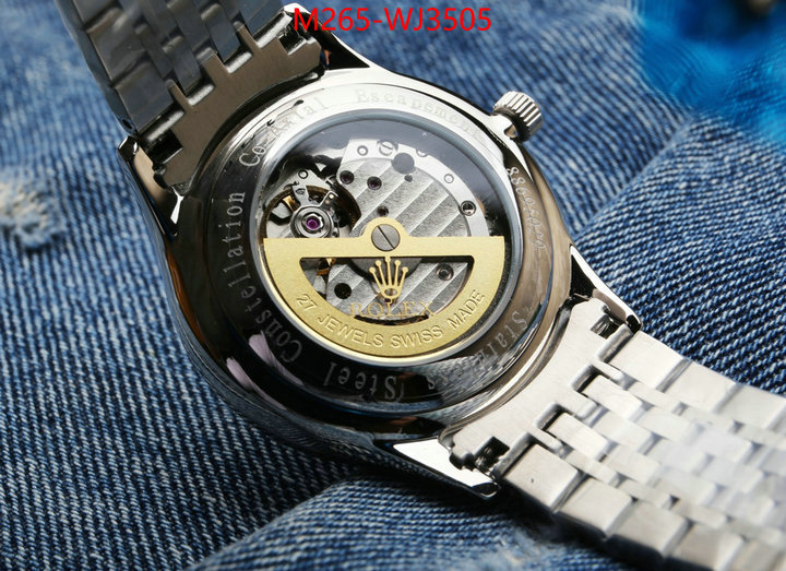 Watch(TOP)-Rolex replica 2024 perfect luxury ID: WJ3505 $: 265USD