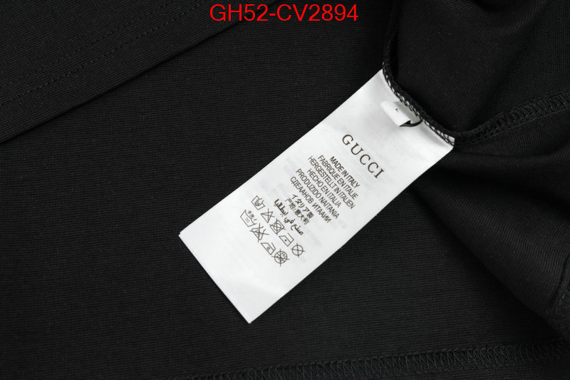 Clothing-Gucci where should i buy to receive ID: CV2894 $: 52USD