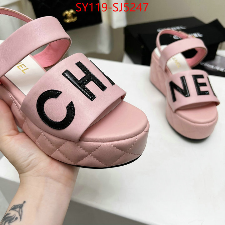 Women Shoes-Chanel what are the best replica ID: SJ5247 $: 119USD