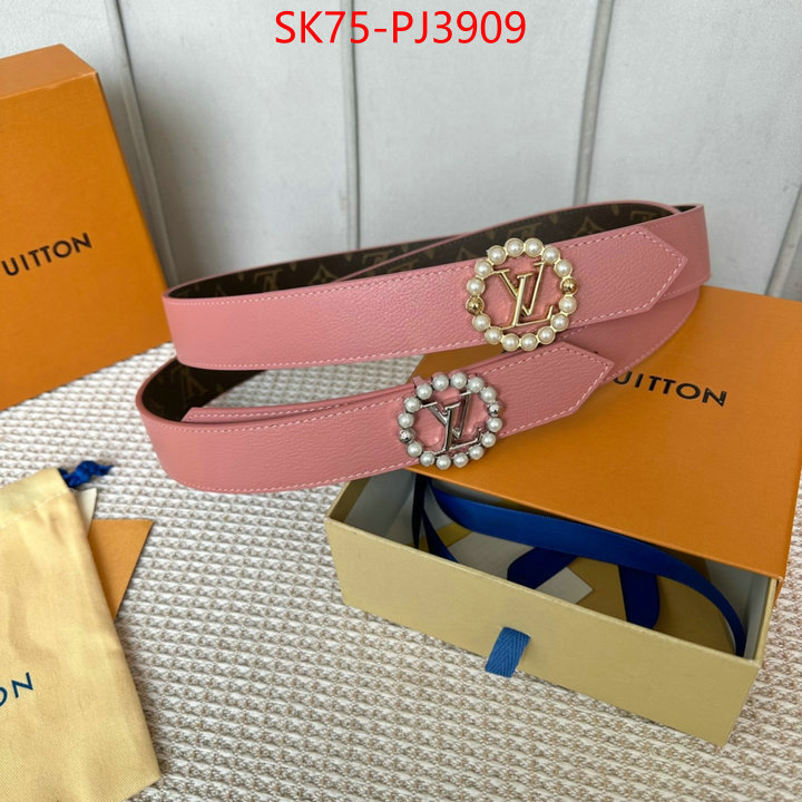 Belts-LV designer wholesale replica ID: PJ3909 $: 75USD