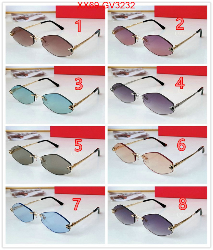 Glasses-Cartier online from china ID: GV3232 $: 69USD