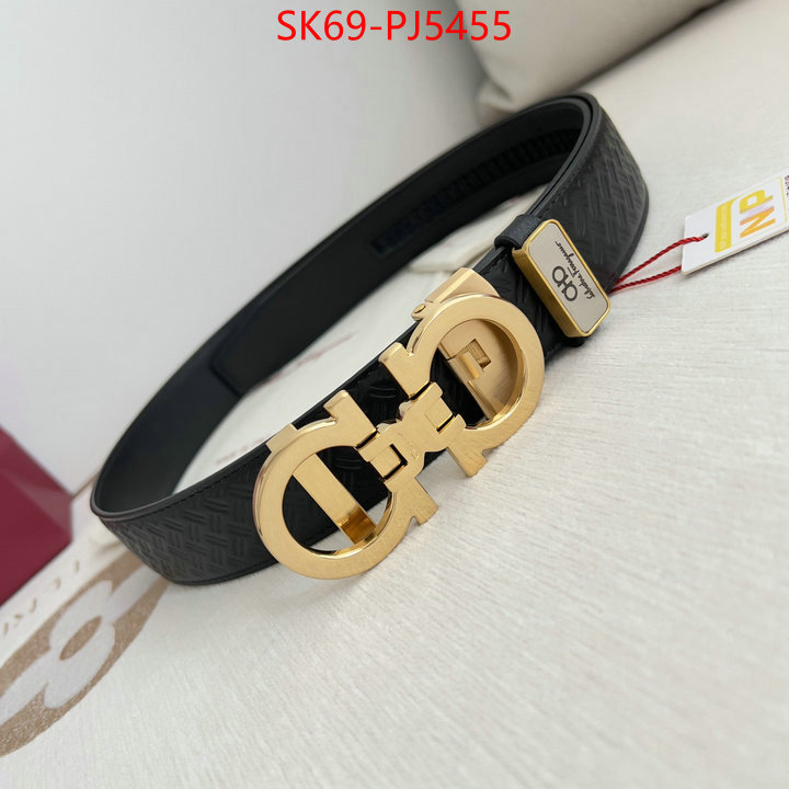 Belts-Ferragamo designer fake ID: PJ5455 $: 69USD