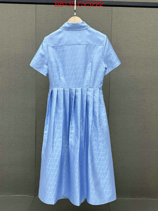 Clothing-Valentino how to buy replica shop ID: CV3222 $: 135USD
