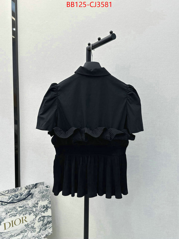 Clothing-Dior aaaaa quality replica ID: CJ3581 $: 125USD