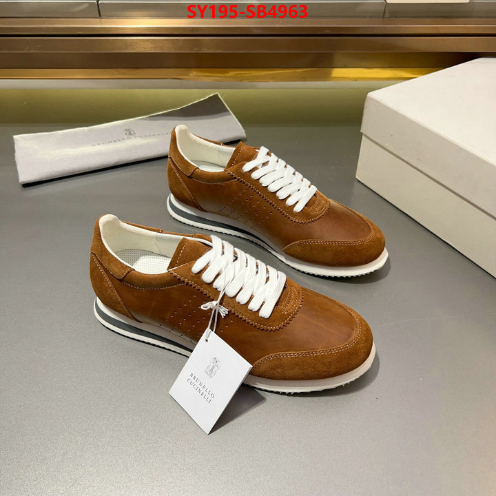 Men Shoes-Brunello Cucinelli where to buy replicas ID: SB4963 $: 195USD