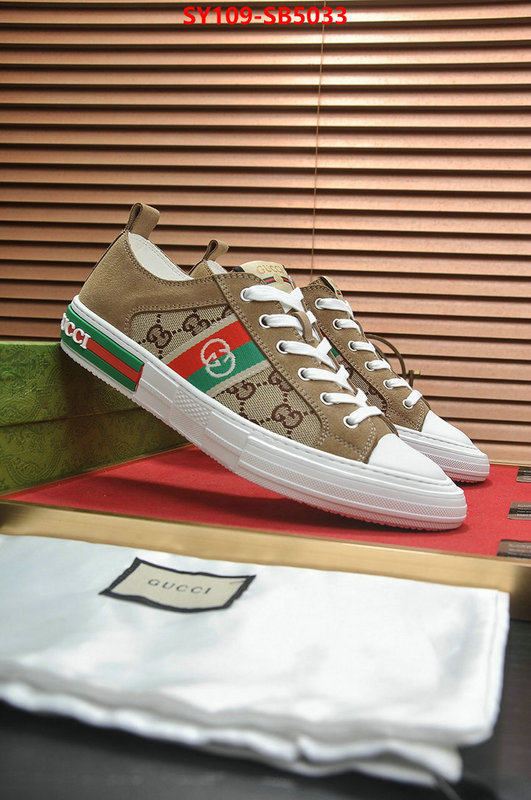 Men Shoes-Gucci fake aaaaa ID: SB5033 $: 109USD