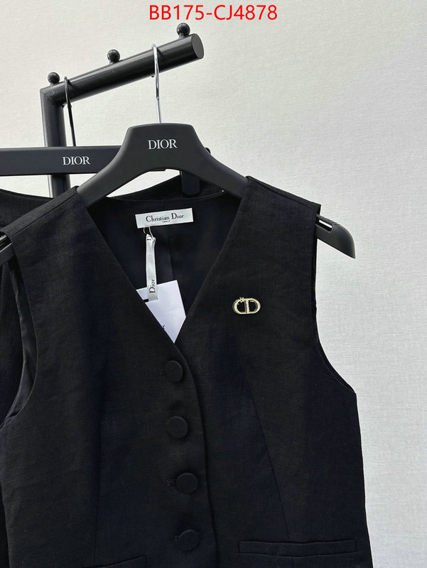 Clothing-Dior aaaaa+ quality replica ID: CJ4878 $: 175USD