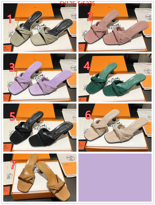 Women Shoes-Hermes replica aaaaa designer ID: SJ5275 $: 125USD