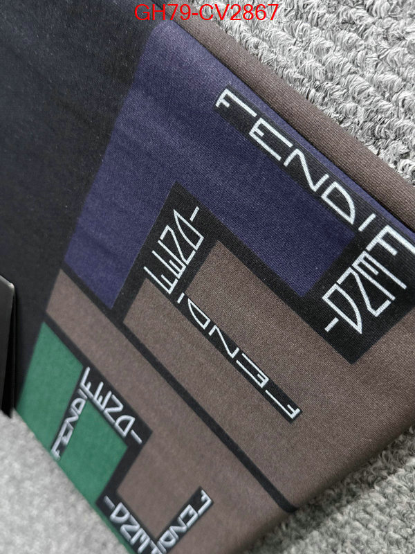 Clothing-Fendi top quality ID: CV2867 $: 79USD