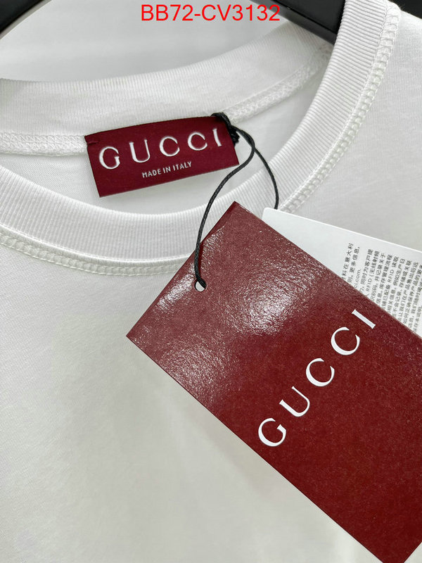 Clothing-Gucci replica for cheap ID: CV3132 $: 72USD