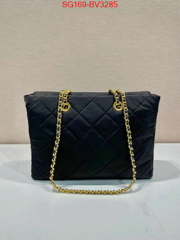 Prada Bags(TOP)-Handbag- designer replica ID: BV3285 $: 169USD,