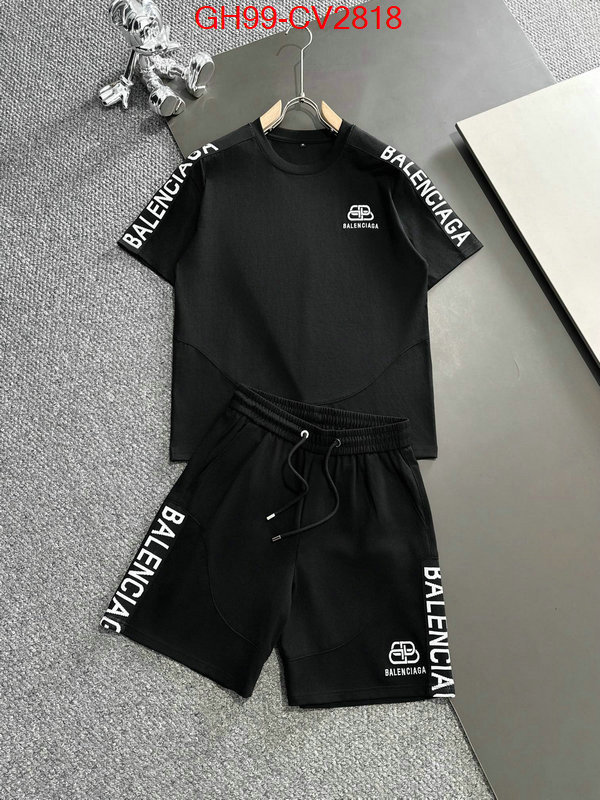 Clothing-Balenciaga mirror quality ID: CV2818 $: 99USD