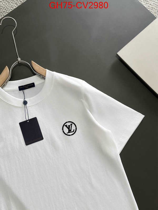 Clothing-LV shop cheap high quality 1:1 replica ID: CV2980 $: 75USD