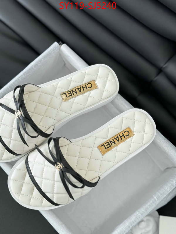 Women Shoes-Chanel best quality fake ID: SJ5240 $: 119USD