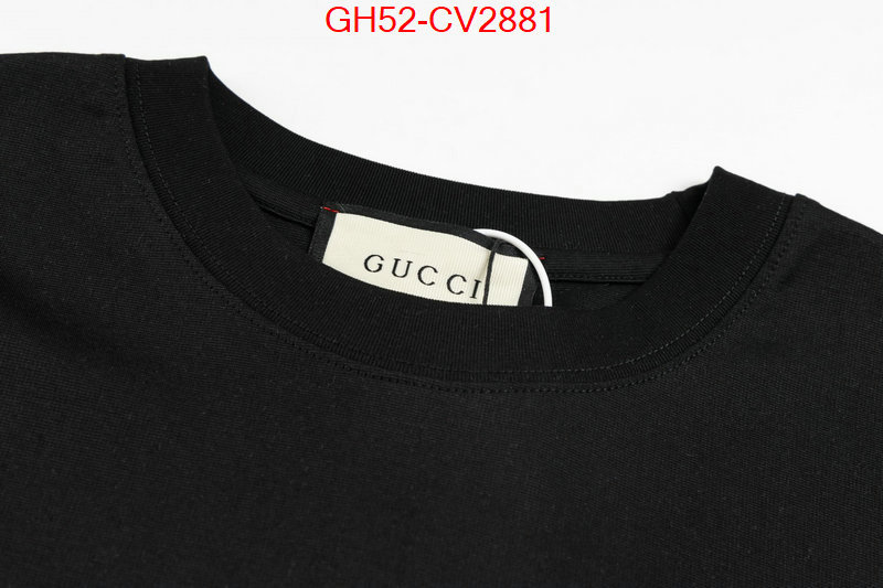 Clothing-Gucci the top ultimate knockoff ID: CV2881 $: 52USD