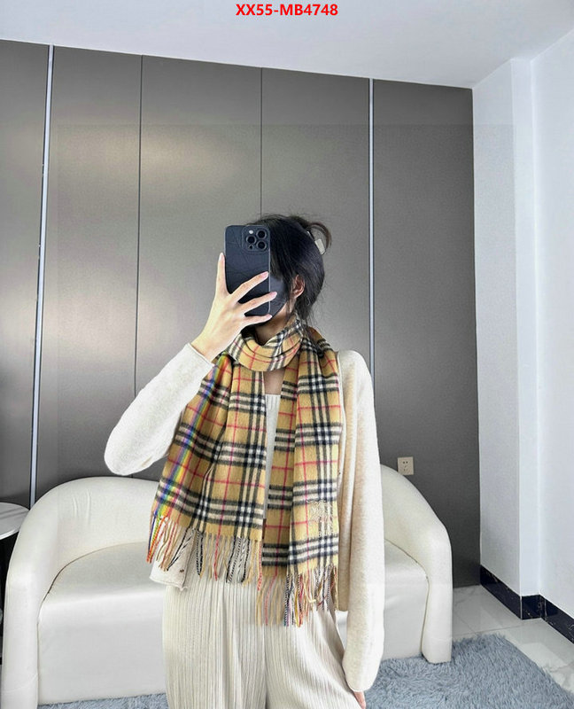 Scarf-Burberry high quality customize ID: MB4748 $: 55USD