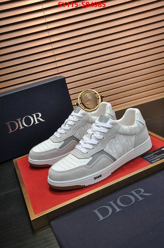 Men shoes-Dior best aaaaa ID: SB4985 $: 115USD