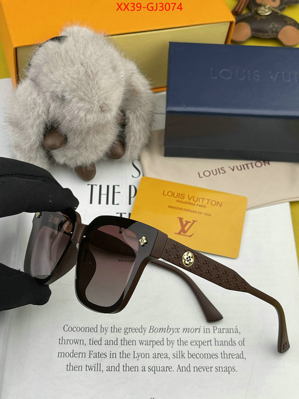 Glasses-LV best website for replica ID: GJ3074 $: 39USD