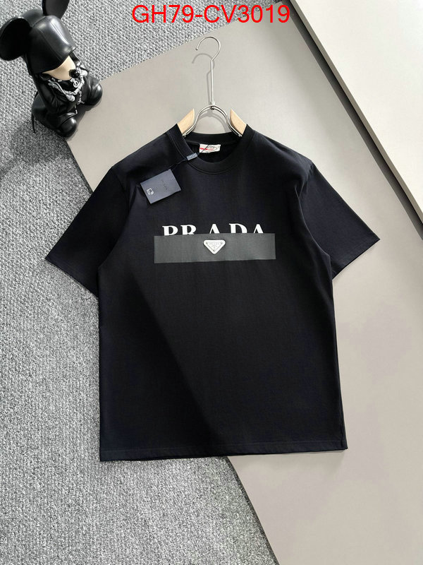 Clothing-Prada best knockoff ID: CV3019 $: 79USD