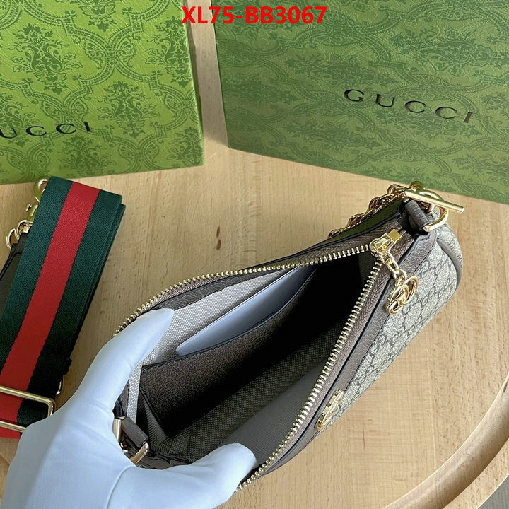 Gucci Bags(4A)-Crossbody- best like ID: BB3067 $: 75USD,