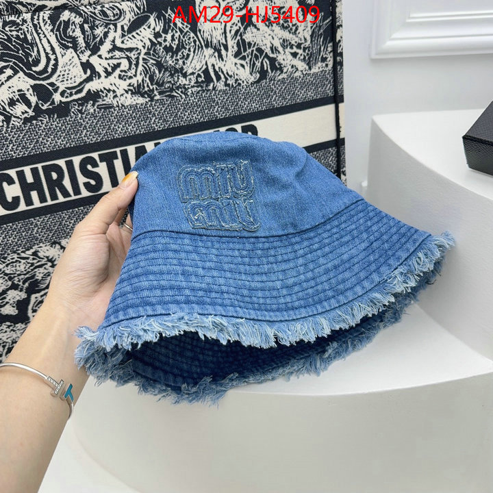 Cap(Hat)-Miu Miu designer fake ID: HJ5409 $: 29USD