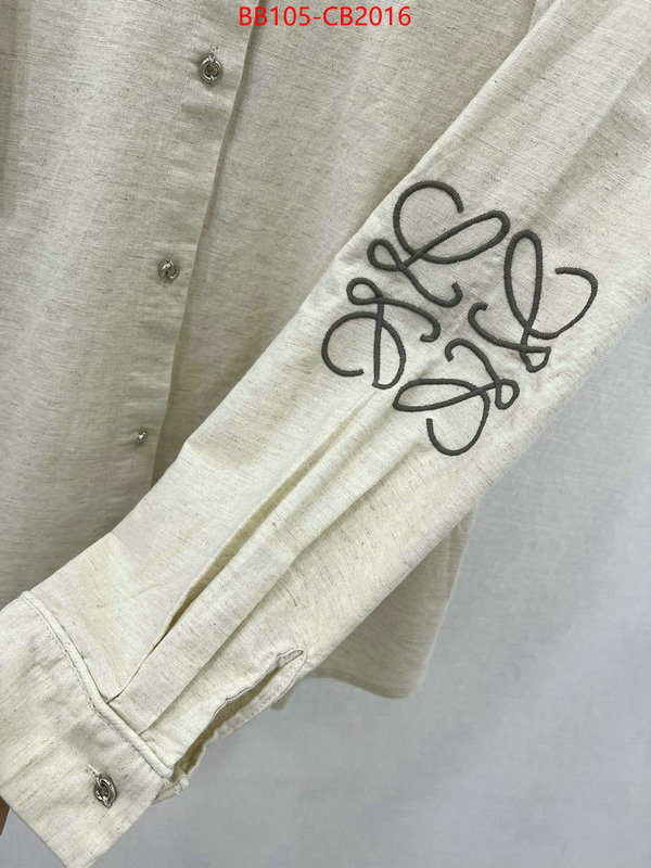 Clothing-Loewe how to find designer replica ID: CB2016 $: 105USD