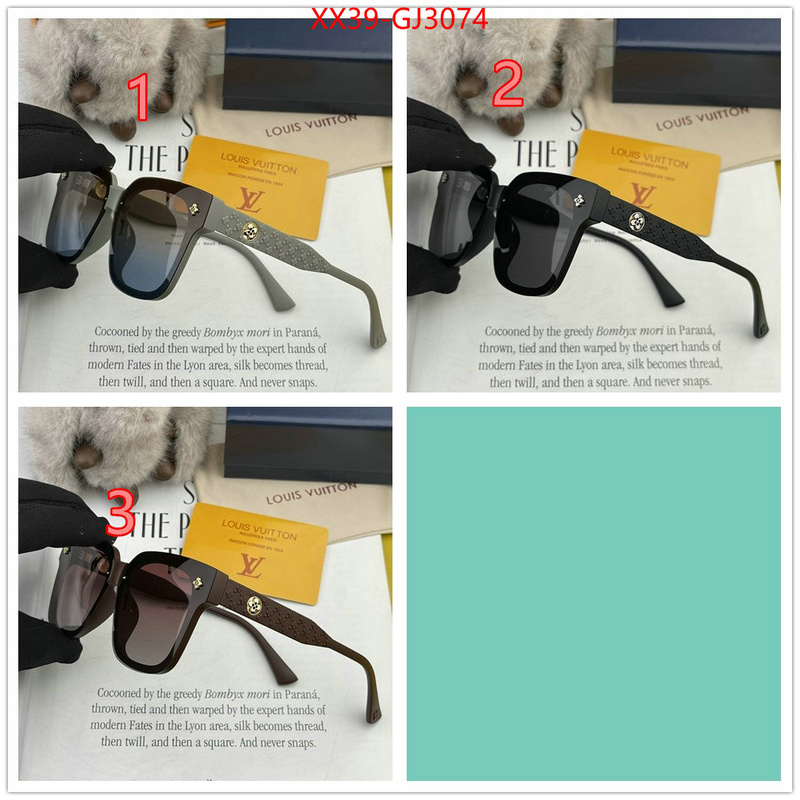 Glasses-LV best website for replica ID: GJ3074 $: 39USD
