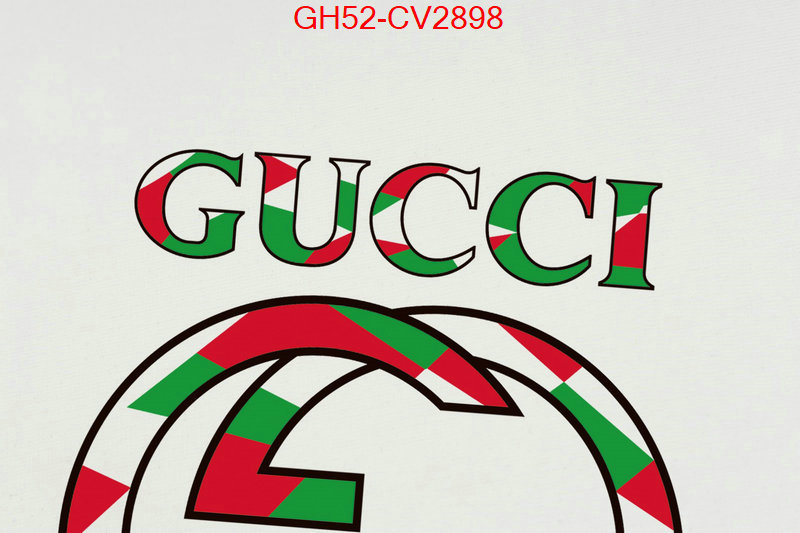 Clothing-Gucci best quality designer ID: CV2898 $: 52USD