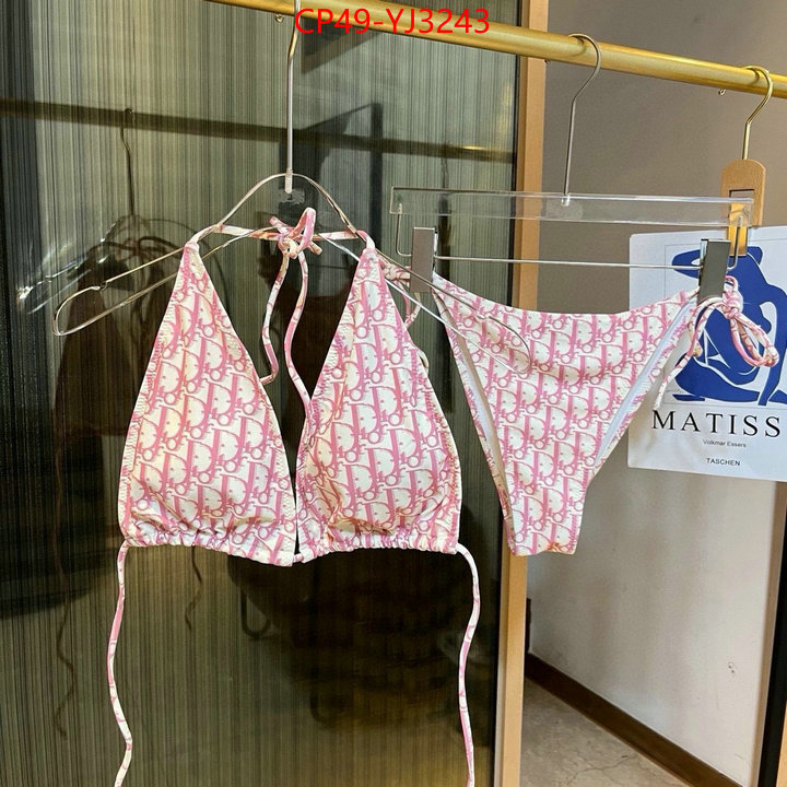 Swimsuit-Dior fake ID: YJ3243 $: 49USD
