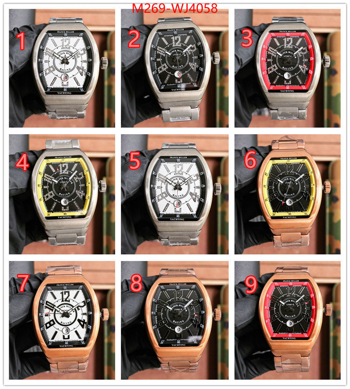 Watch(TOP)-Franck Muller high quality aaaaa replica ID: WJ4058 $: 269USD
