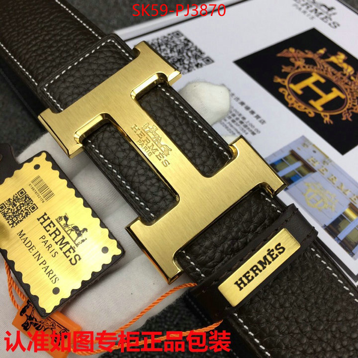 Belts-Hermes designer high replica ID: PJ3870 $: 59USD