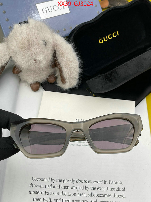 Glasses-Gucci 7 star quality designer replica ID: GJ3024 $: 39USD