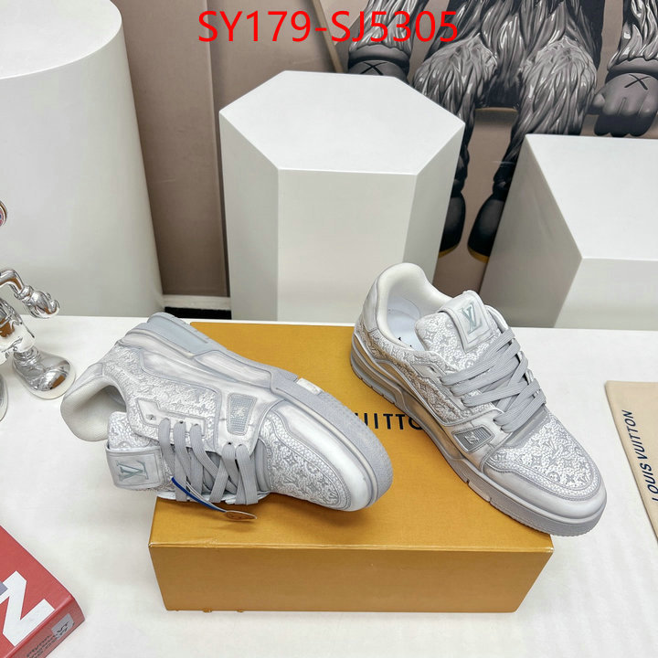 Men Shoes-LV where quality designer replica ID: SJ5305 $: 179USD