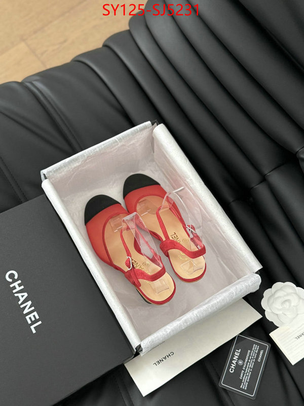 Women Shoes-Chanel good ID: SJ5231 $: 125USD